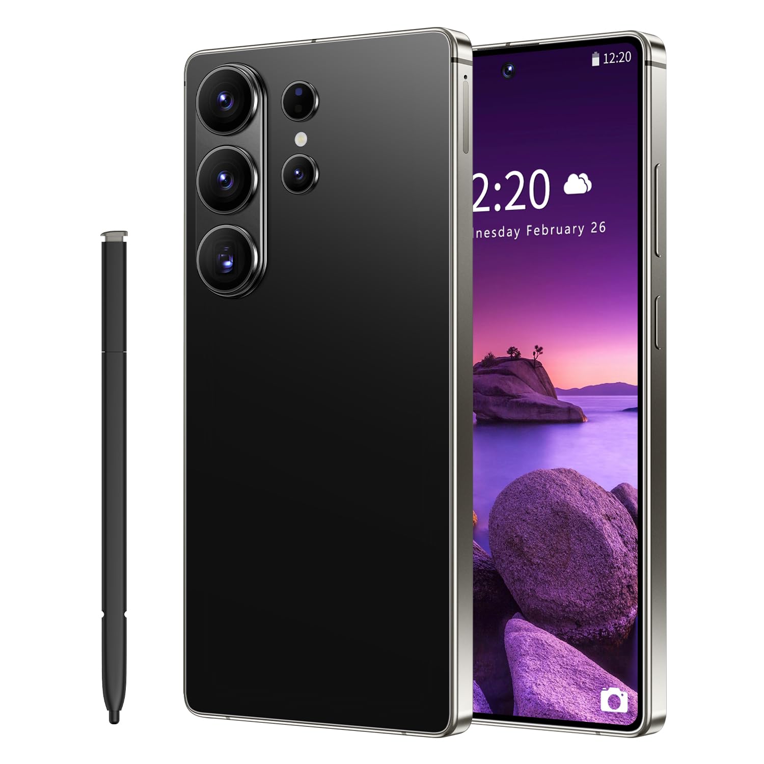 UZL I26 Ultra Unlocked Cell Phone, Built in Pen, Smartphone Battery 7000mAh, 6.99" HD Screen Unlocked Phones, 68MP+108MP, 12+512GB 5G The Phone