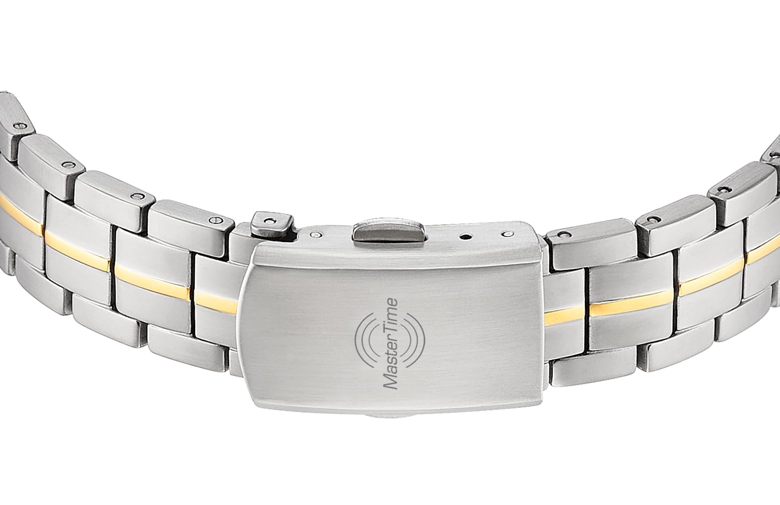 Master Time Funk Quarz Damen Uhr Analog-Digital mit Titan Armband MTLT-10900-42M