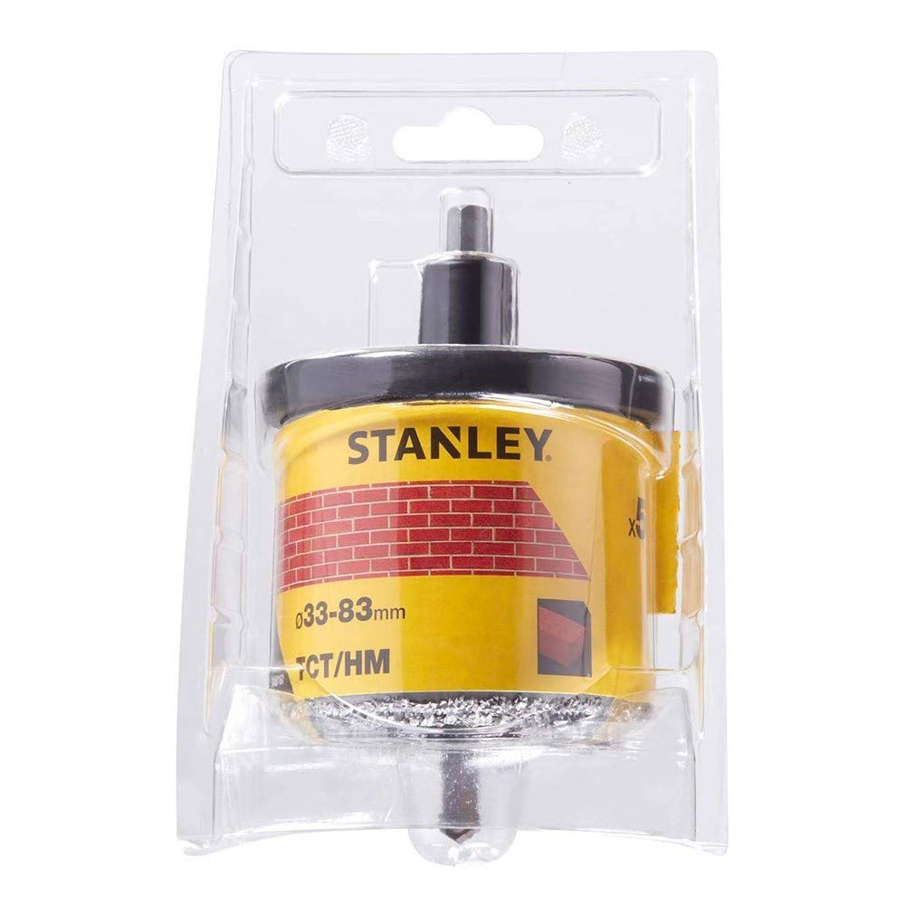 Corona Tct Stanley para instalar cajas de enchufes y pasatubos en casa