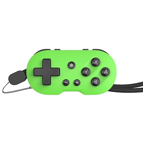 CRKD ATOM - Collectible Keychain Controller for Nintendo Switch, PC, Mac, Mobile and Smart TV (Leaf Green) - Leaf Green