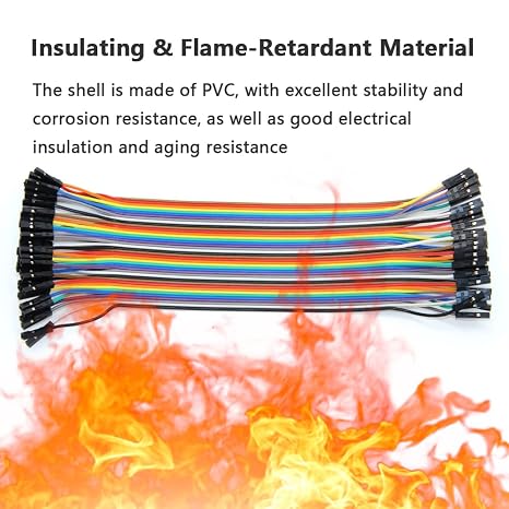 425pcs Multicolored Breadboard Dupont Wires Jumper Kit, 2.54 40Pin 30cm 20cm 10cm Jumper Cables Male to Male, Female to Female, Male to Female, with M to M Jumper Wires in Different Lengths