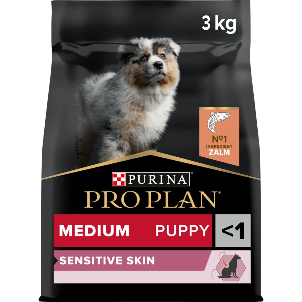 Pro Plan Purina Medium Puppy Somonlu Tam Kuru Orta Irk Yavru Köpek Maması, 3 Kg