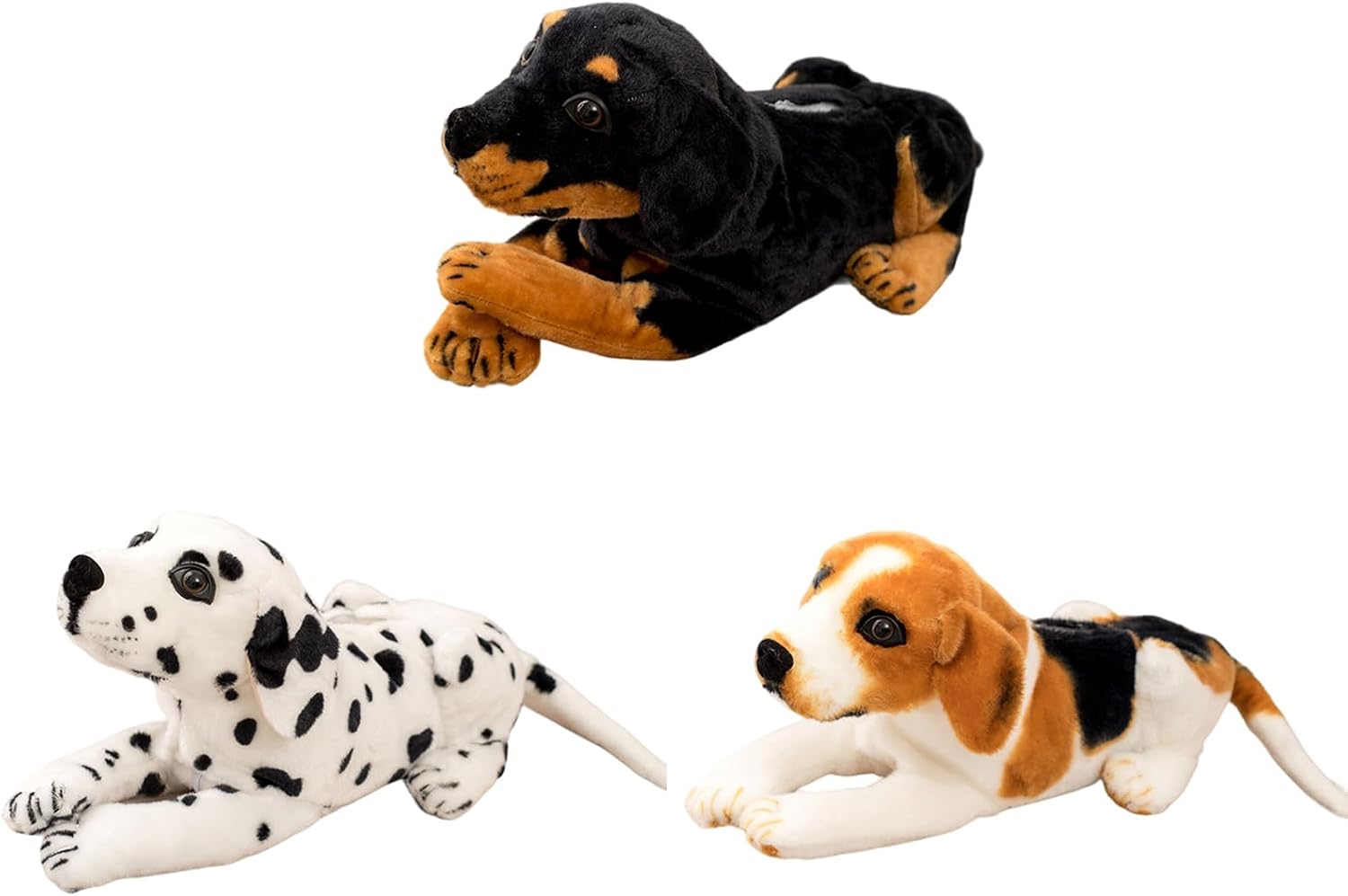 Soft Fabric Tissue Box Holder Case Cartoon Dog Paper Container Plush Tissue Dispenser Cute Napkin Holder Case Practical Paper Towel