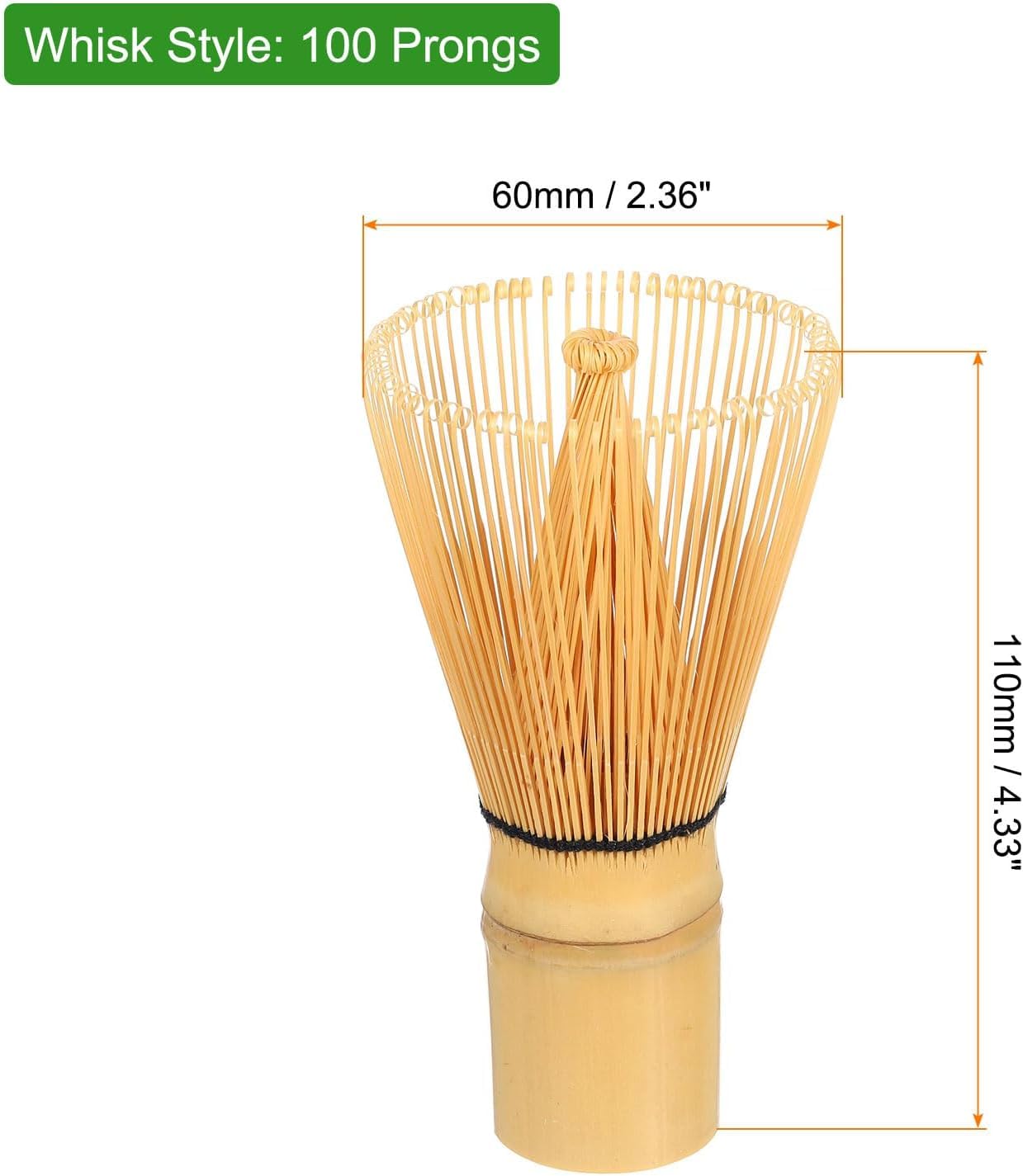 Kit Fouet Matcha Bambou Traditionnel - 100 Brins + Accessoires Pour Cérémonie Thé Japonais Authentique