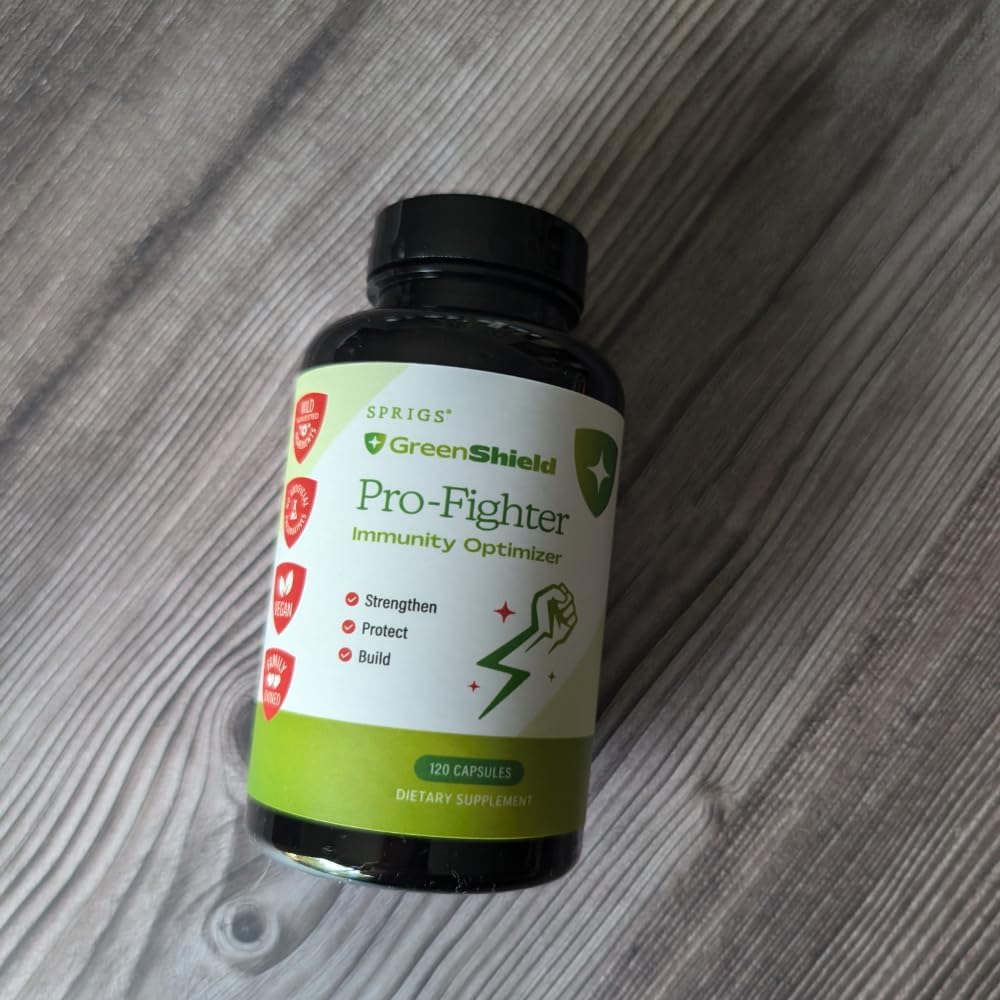 SPRIGS Pro-Fighter Immunity Optimizer Supplement 120 Capsules | Comprehensive Immune Support with Goldenseal & Organic Elderberry & Garlic for Your Body's Natural Lymphatic Response & Overall Wellness - Image 2