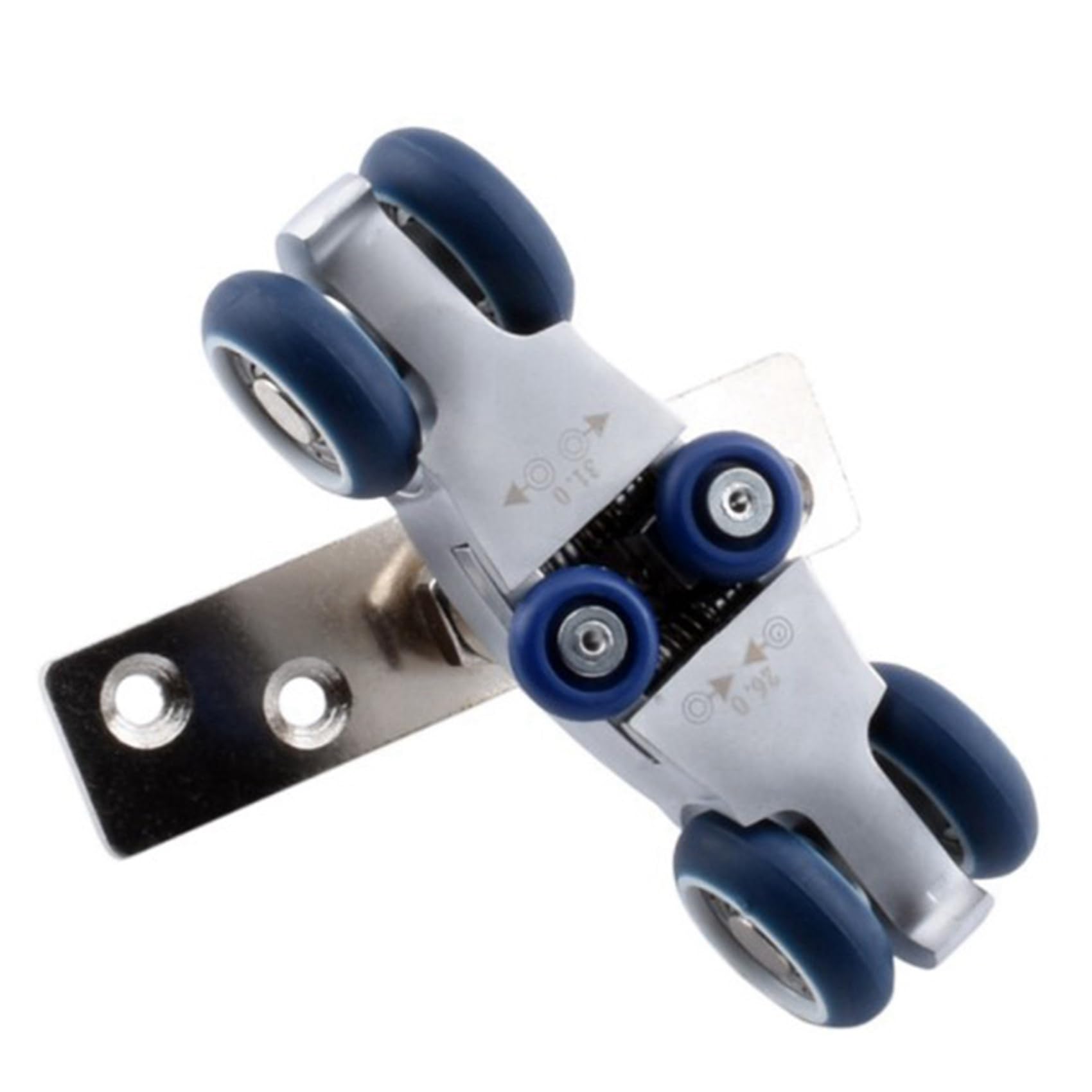 Jnchdghwa 4X Bifold Door Hardware Wooden Sliding Door Pulley Furniture Hardware Wheel Barn Door Roller