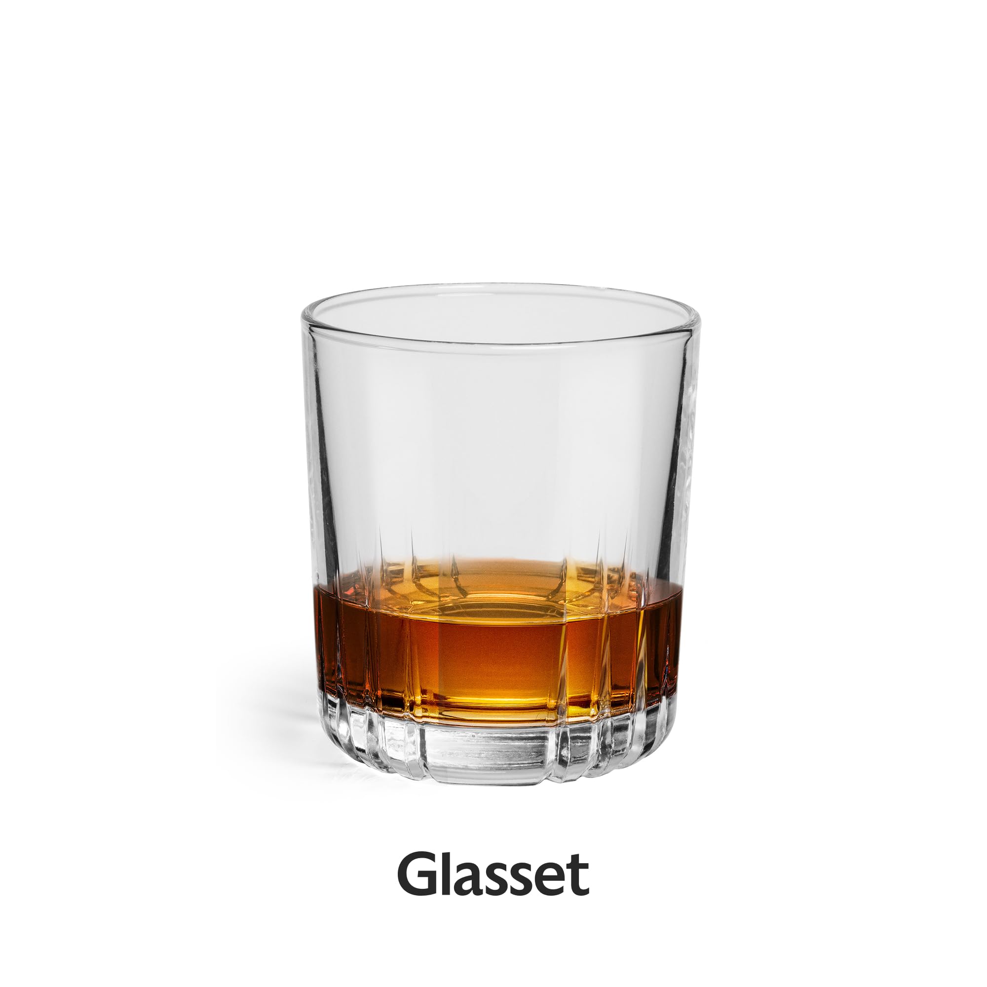 Kieliszki do whisky, 329 ml, zestaw 4 szklanek do wody, zestaw szklanek do whisky, zestaw szklanek do whisky, sok, szklanki, nadają się do mycia w zmywarce, kolekcja Vita