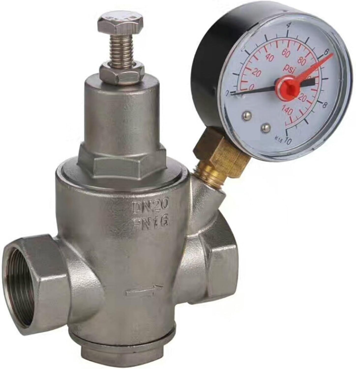 Soupape en acier inoxydable 304 DN32 pour plomberie haute résistance