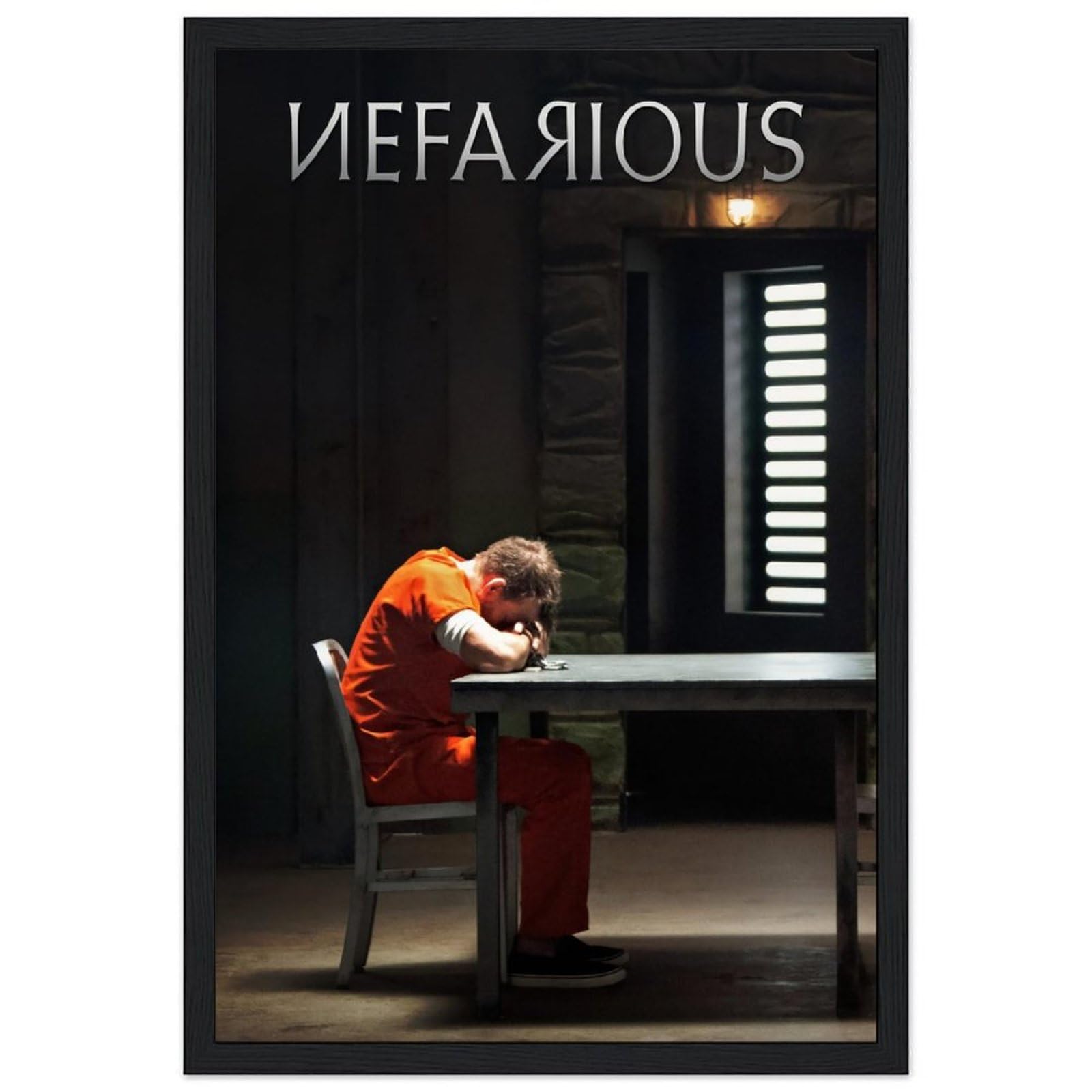 Azizat Nefarious Moive Poster Wall Art Decor Print Picture Paintings for Living Room Bedroom Decoration 16x24inch(40x60cm) Style