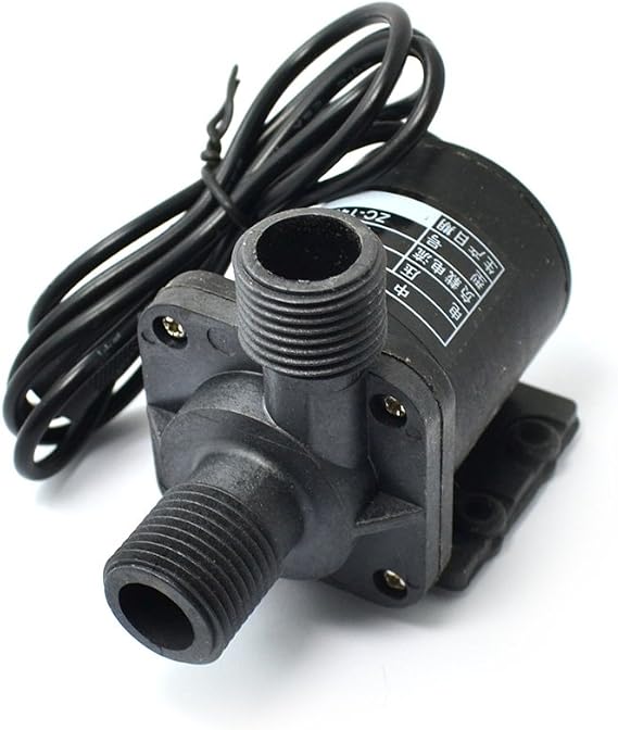 12V DC Mini Brushless Magnetic Water Pump(High Temp 100C) w/Thread
