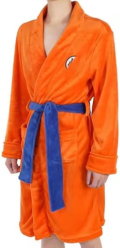 Miniatura 2 de Bata de cosplay, pijama, ropa de disfraz, suave y larga, bata de anime para hombre