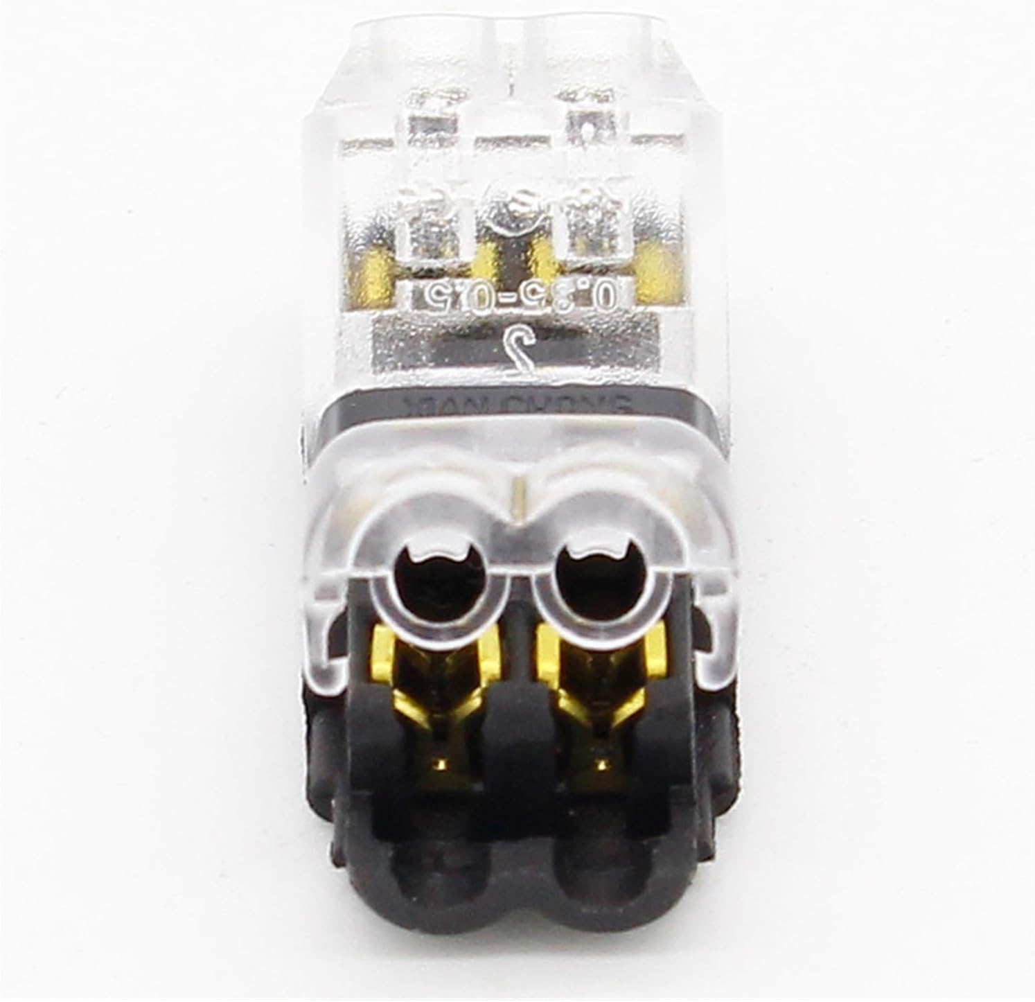 5pcs/lot 2 Pin Spring Connector Wire, No Soldering, No Screws Quick Connector Cable Clamp Terminal Block Easy LED Strip Light