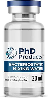 PhD Products Bacteriostatic Water - 20ml - Ultra Clean Reconstitution Solution