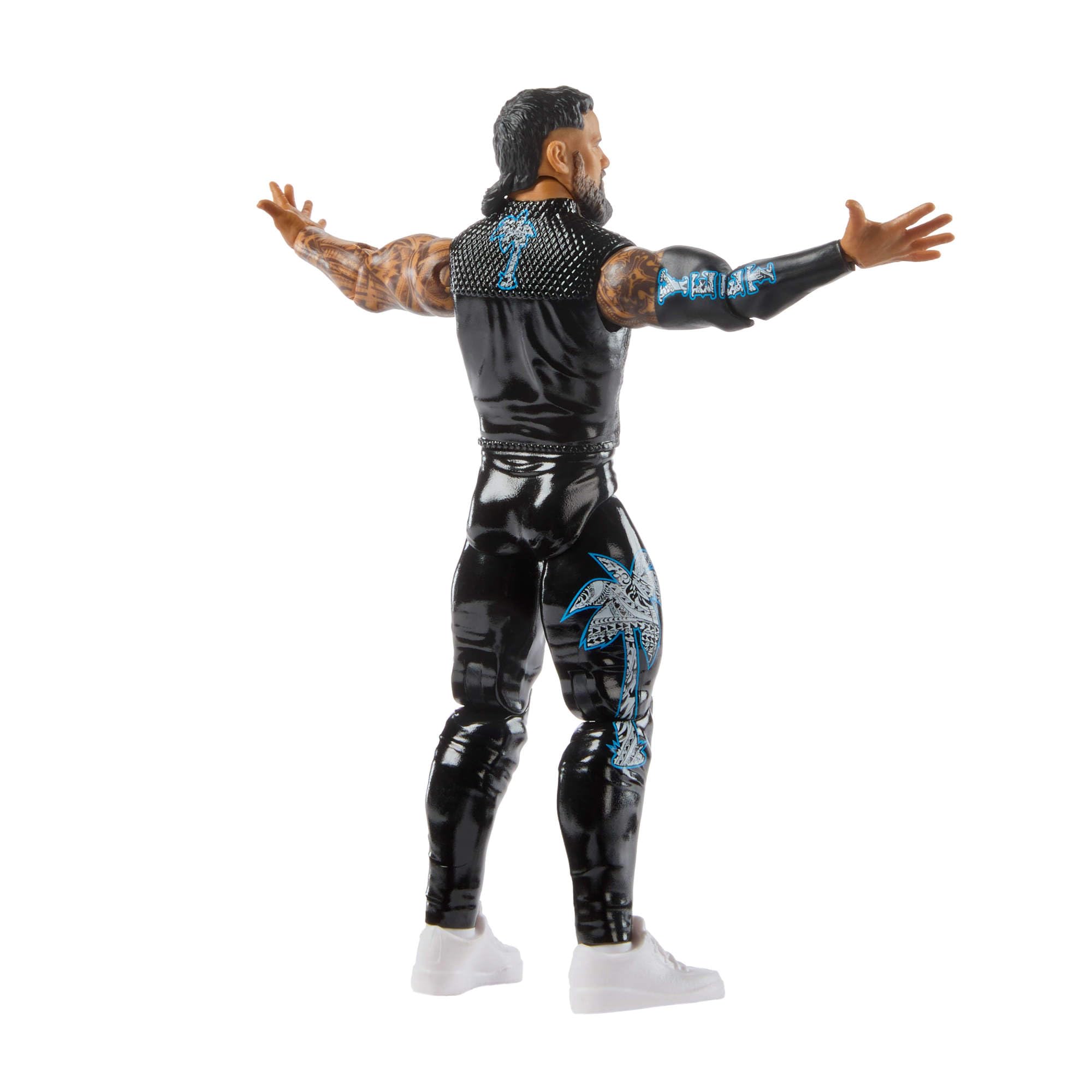 Action Figure WWE Main Event – Jey Uso Series 153 – 15,2 Cm – 10 Articolazioni – Con Tecnologia TrueFX - 3