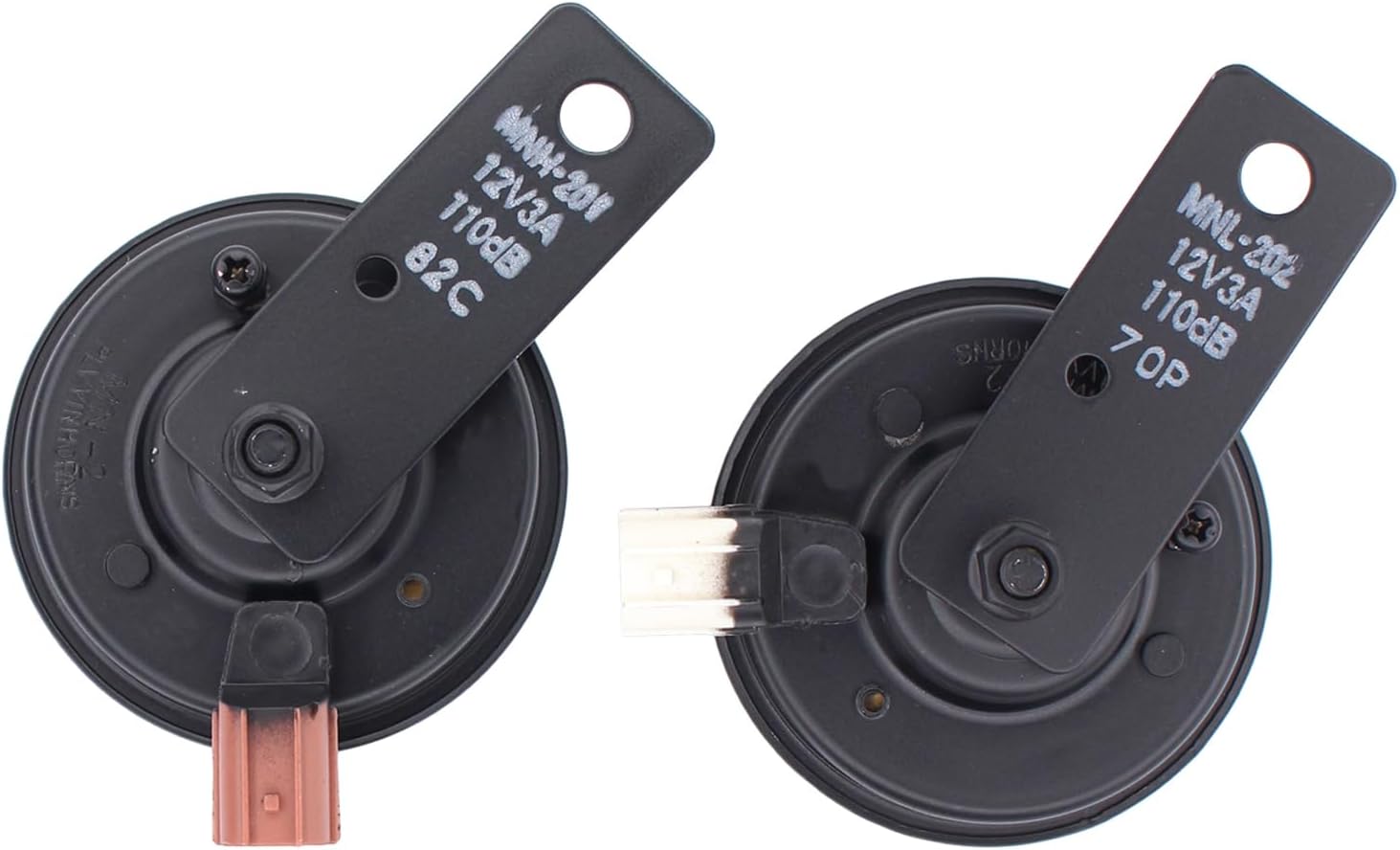 ApplianPar Pack of 2 Car Horn for Honda City 2010-2020, Fit 2007-2020, HR-V 2016-2019, Insight 2000-2019, Odyssey 1995-2019, Pilot 2003-2019, Accord 1976-2018, Crosstour 2012-2015, CR-V 2002-2011