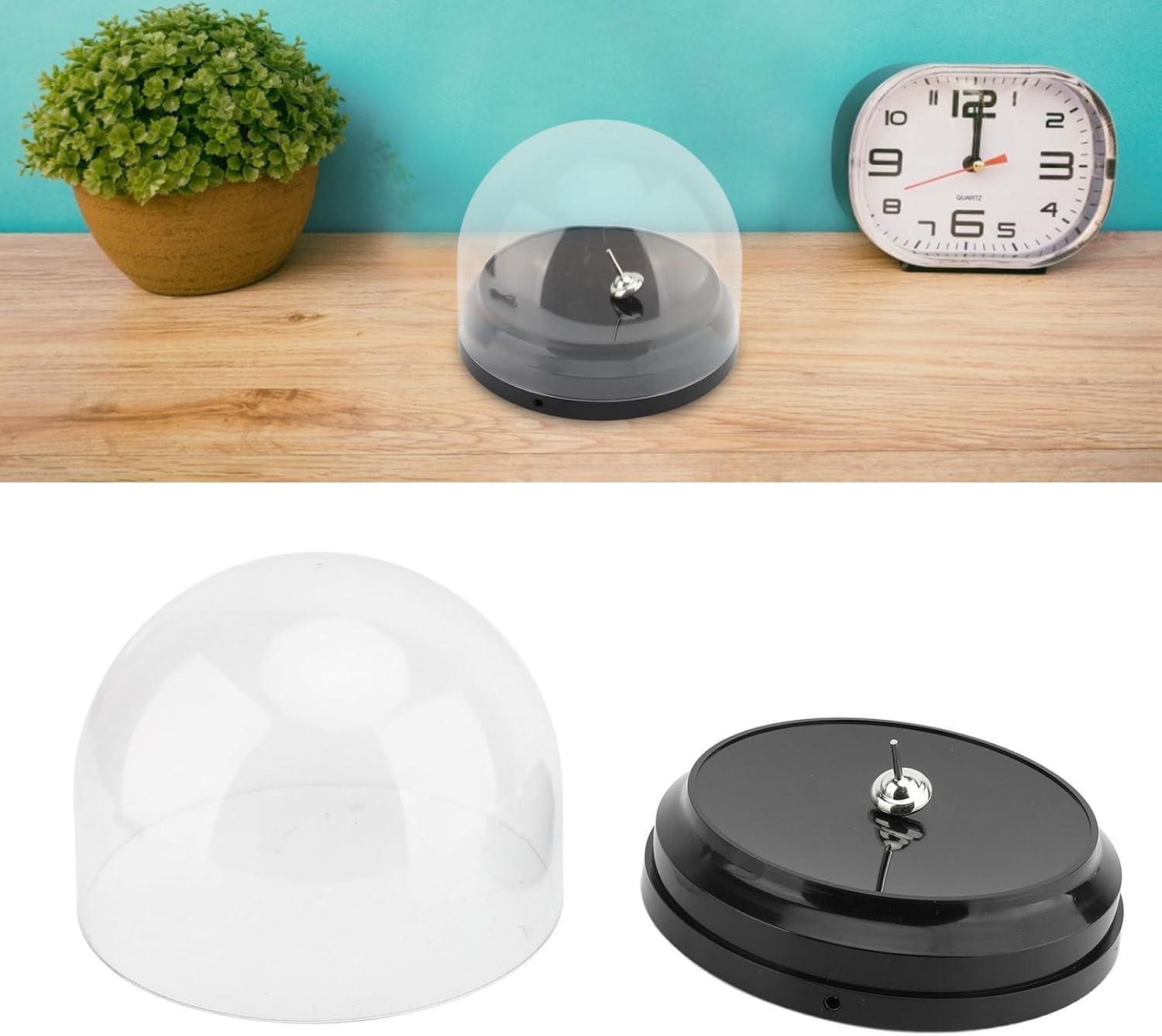 Metal Rotating Gyro Desktop Toy with Magnetic Base Living Room Decoration Ornament