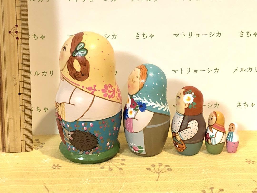 マトリョーシカ タチアナ・ドゥビニッチ ロシ雑貨 自然の贈り物 【公式