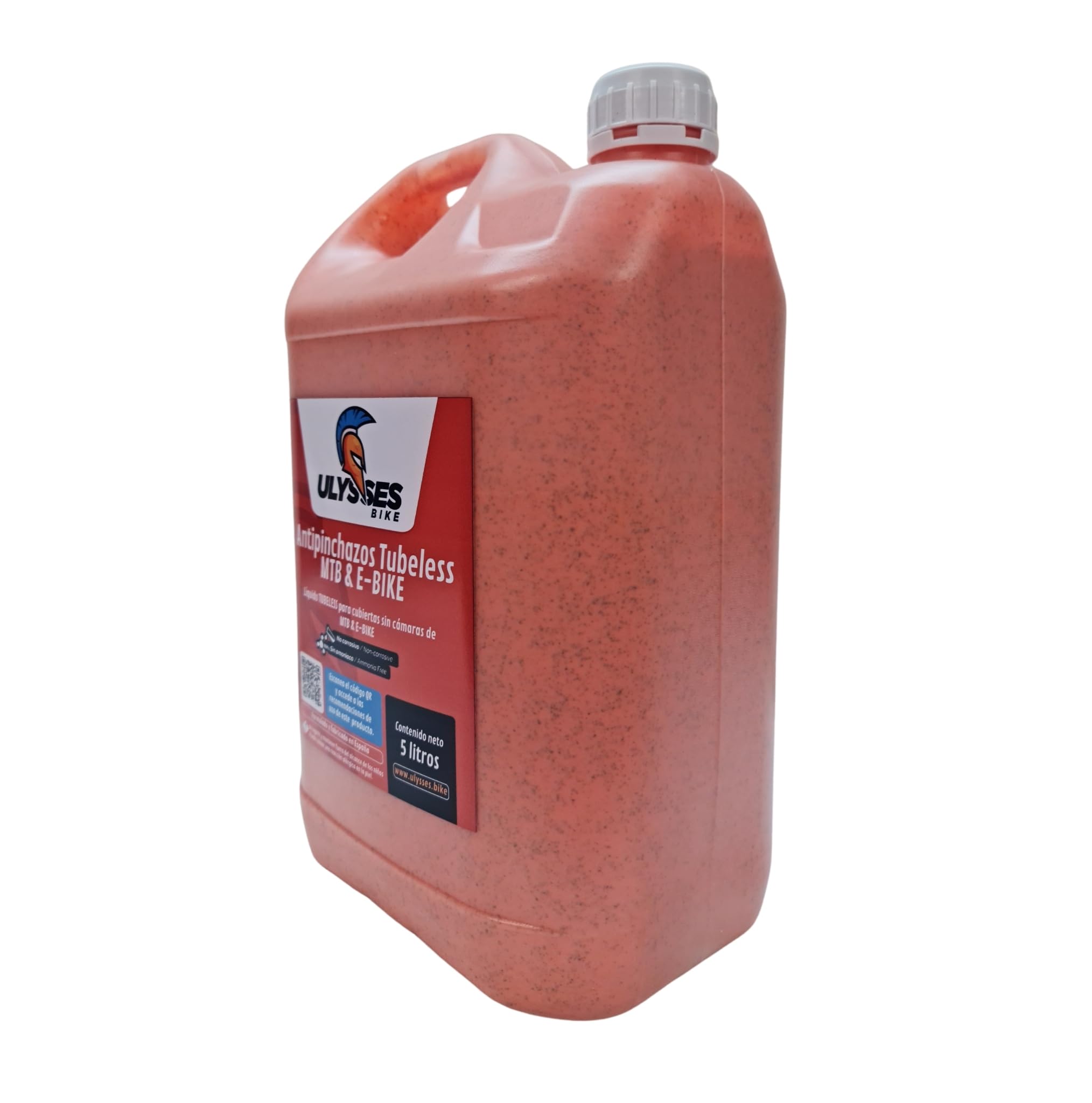 Liquide anti-crevaison sans ammoniaque pour vélo sans ammoniaque, kit de réparation de pneus, gel anti-crevaison pour seringue Tubeless (5 litres)