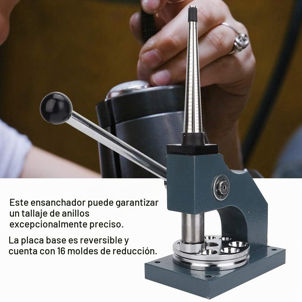 Ajustador de Tamaño de Ampliación del Reductor del Ensanchador del Anillo ensanchador de anillos Herramienta Profesional de Formación de Fabricación de Joyas Anelliere