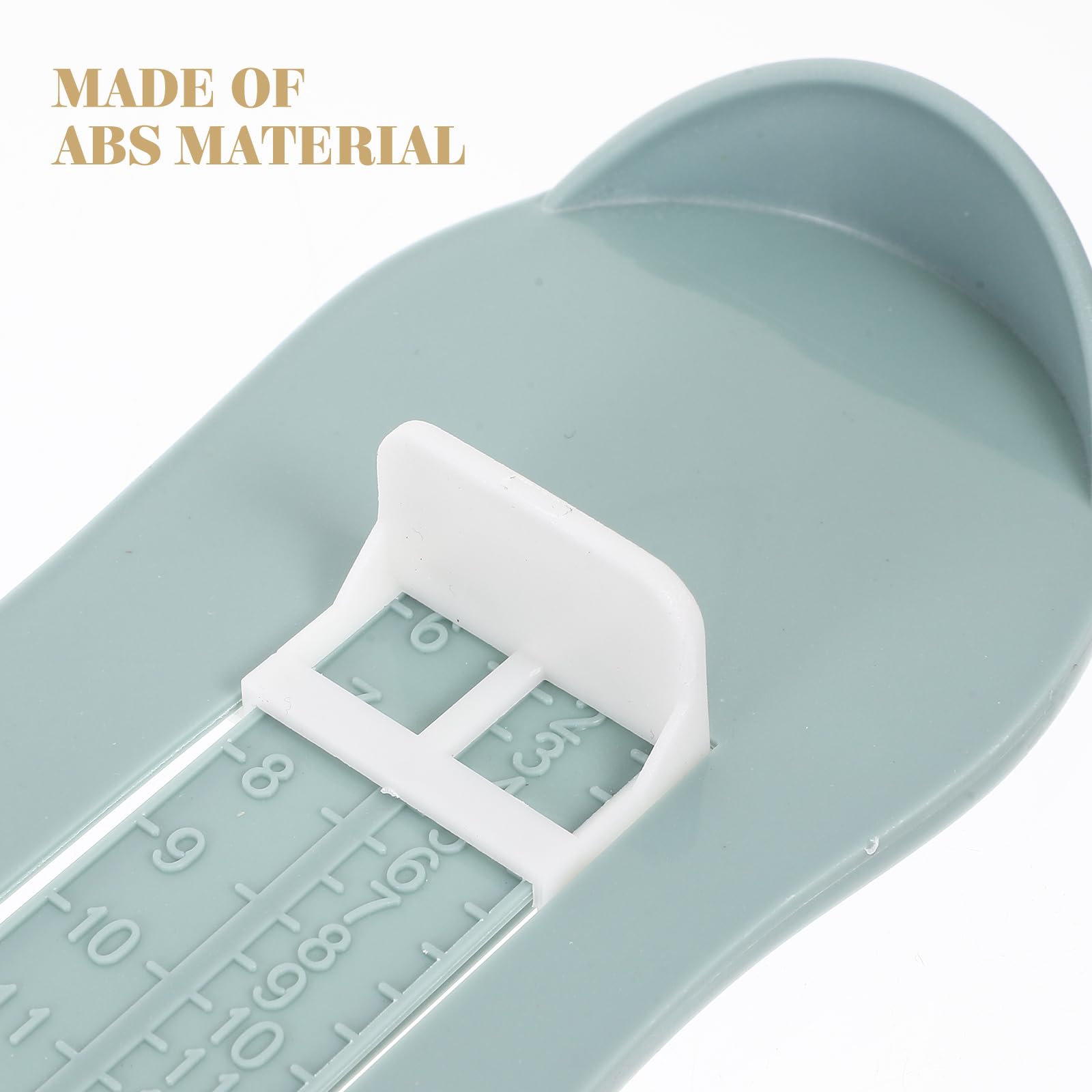 Healifty Appareil de mesure du pied pour le mesureur de chaussures pour enfants, achat de chaussures en ligne avec une mesure de pied (Bleu clair)