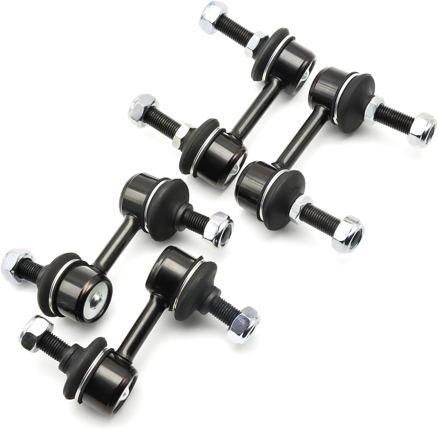 4pcs K750049 K750041 Front Rear Sway Bar Links Stabilizer Bar Link Replacement for Subaru Forester 2003-2008, Impreza 2004-2007 OE# 20470SA010 20470SA011 20420AG00A 20470FE000 20470SA000