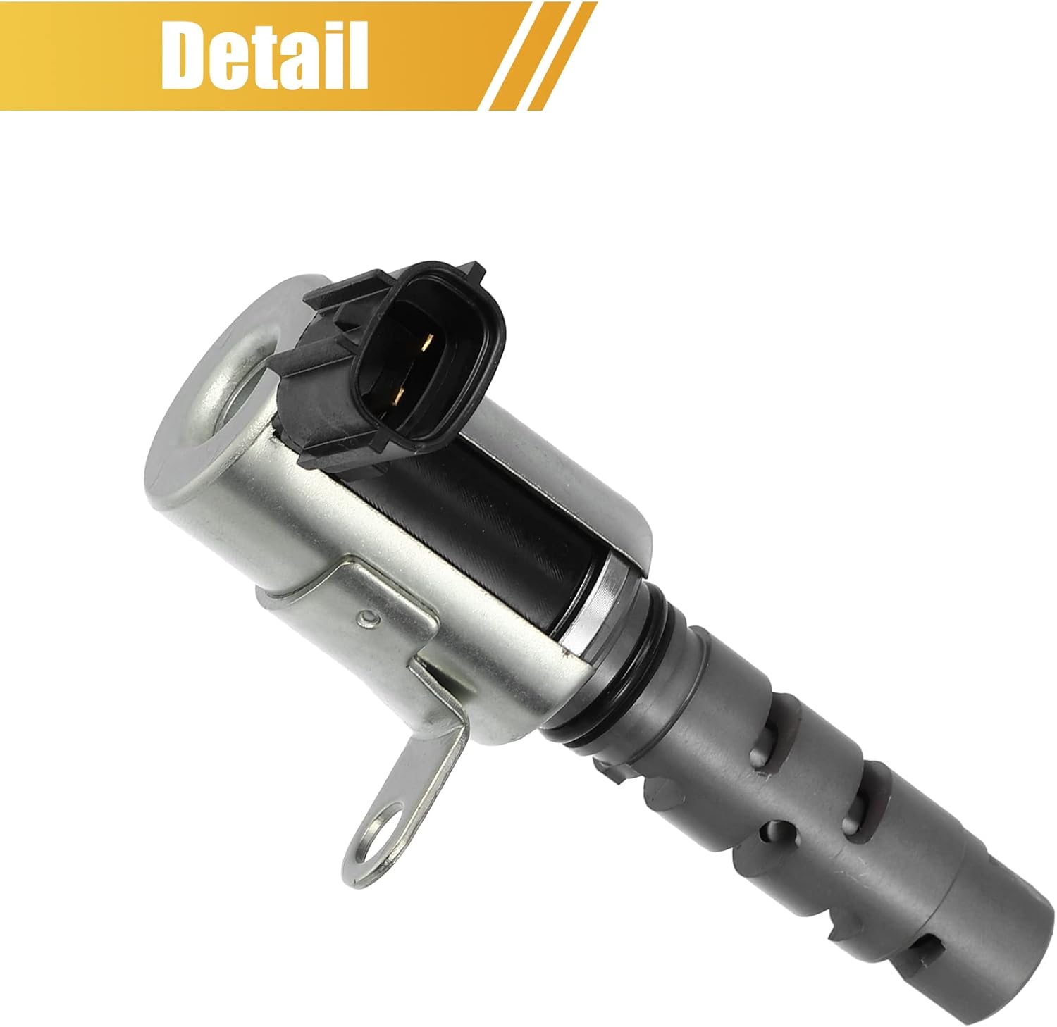 X AUTOHAUX 1 Pair Engine Variable Timing Oil Control Valve Solenoid 4884695AB 4884483AC for Dodge Caliber 2007-2011 for Dodge Avenger 2008-2014