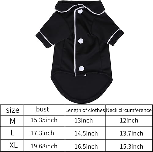 Miniatura 3 de Pijama de seda para perros pequeños y gatos, camisas suaves para mascotas, ropa de descanso para cachorros, ropa para perros, Bulldog Yorkie gatos,