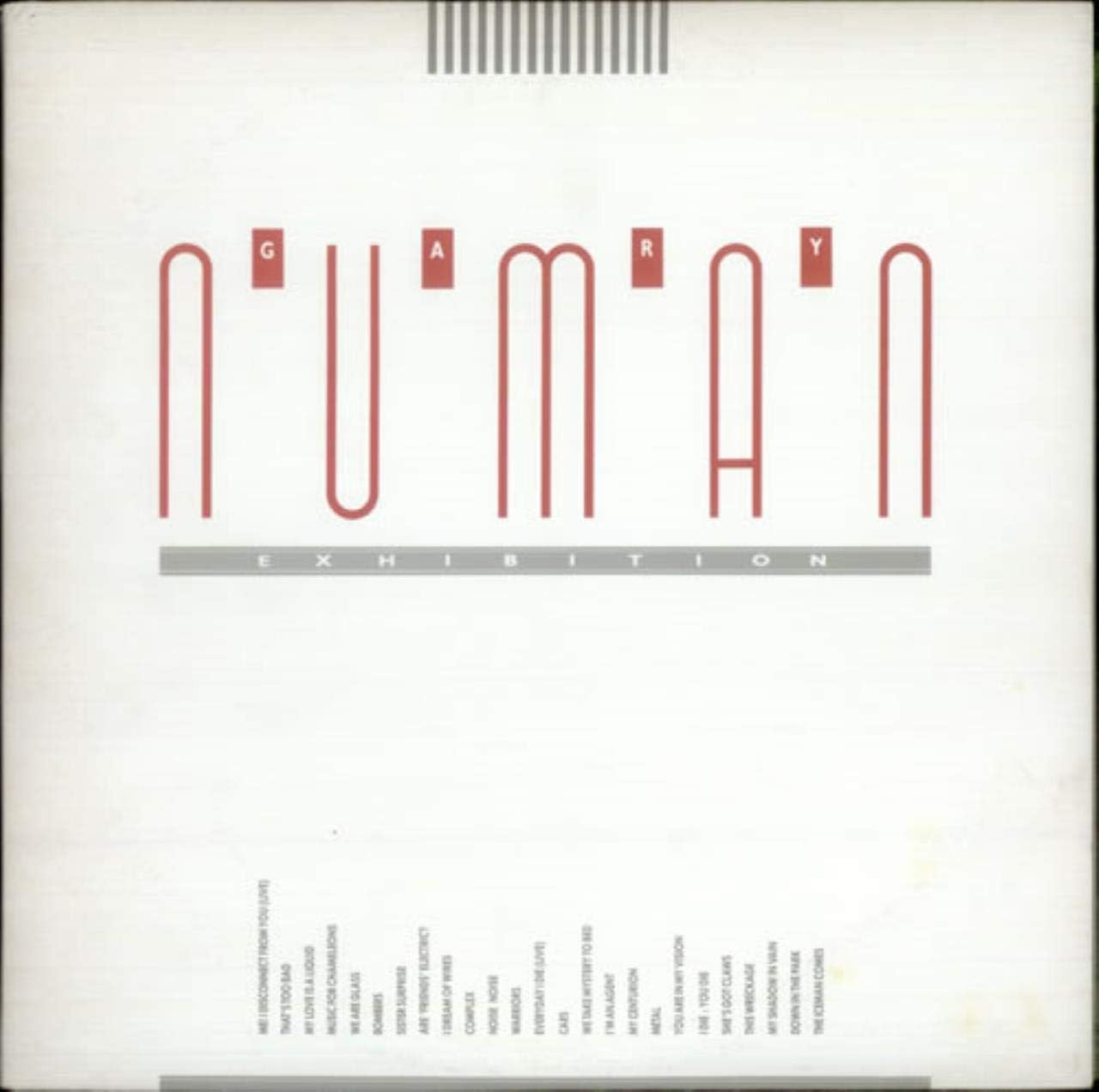 Exhibition por Gary Numan — capa do álbum
