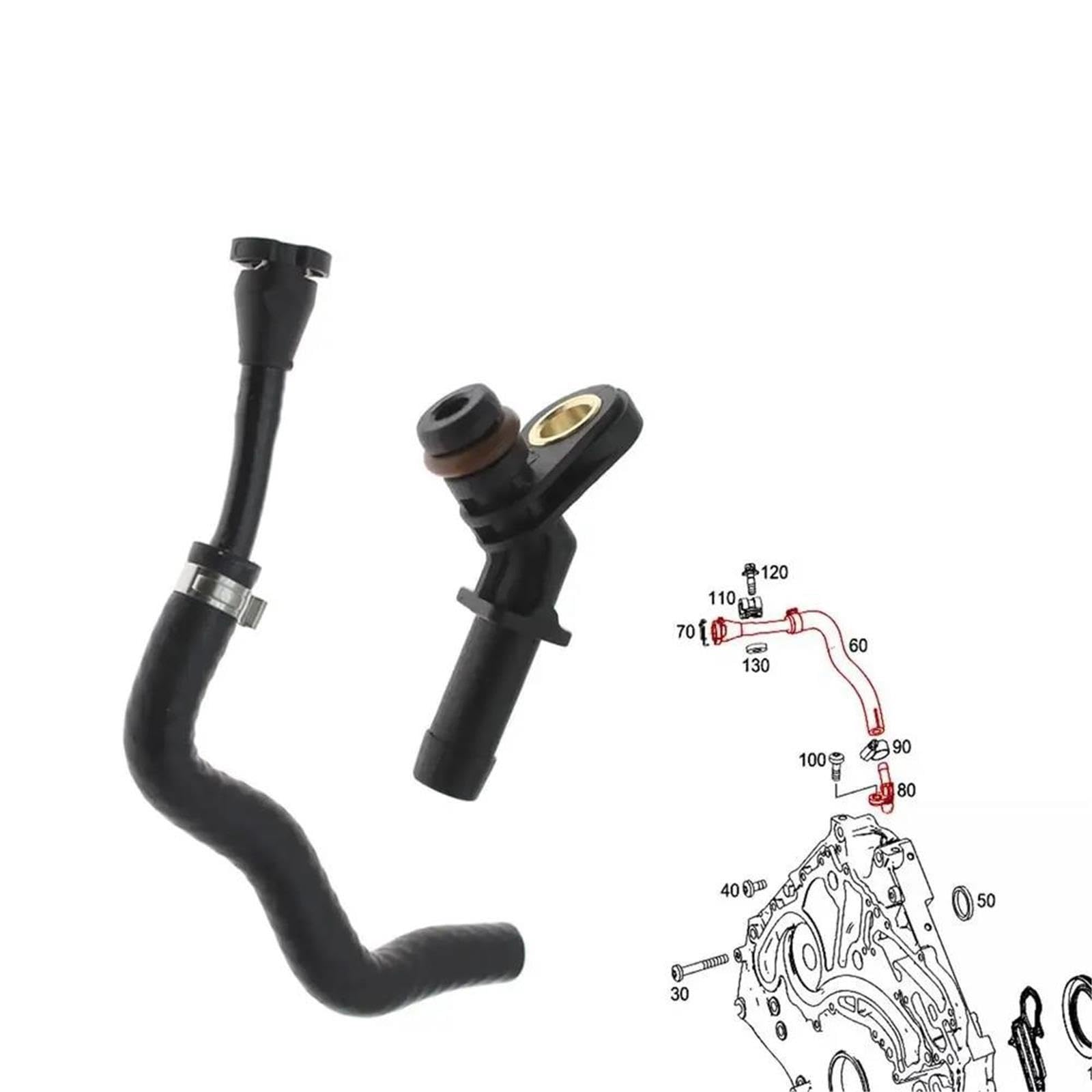 Tuyau Reniflard Carter D'huile Pour Benz SE S550 X166 C216 C292 A217 W166
