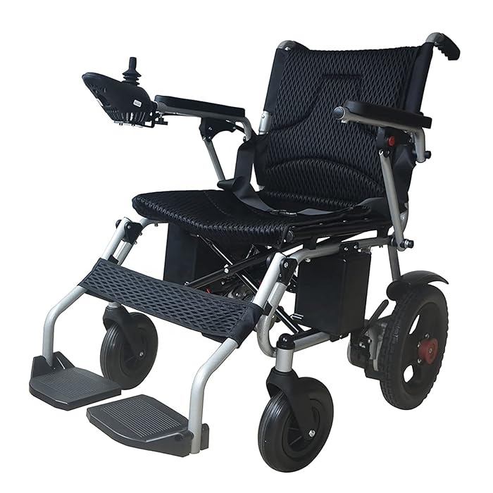 Buy Lightweight Electric Wheelchair, Power Mobility Wheelchair Dual
