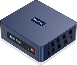 Beelink SER3 Mini PC, AMD Ryzen 3 3200U (up to 3.5GHz), 8GB DDR4 256GB PCIe3.0 SSD, Radeon Vega 3 Graphics,1000Mbps LAN, Dual HDMI 4K Display