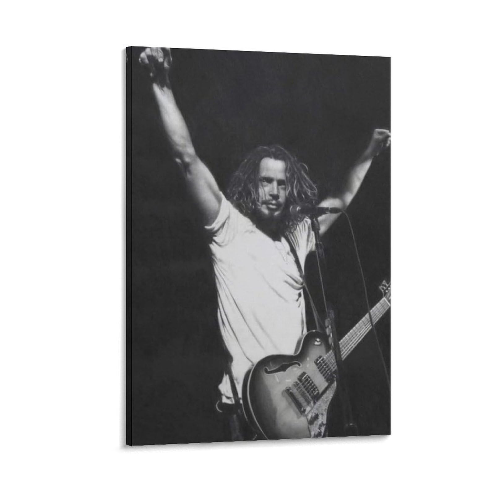 FCOIN Chris Cornell Canvas Poster Artworks Canvas Poster Wall Art Prints Home Modern Decor 20x30inch(50x75cm)