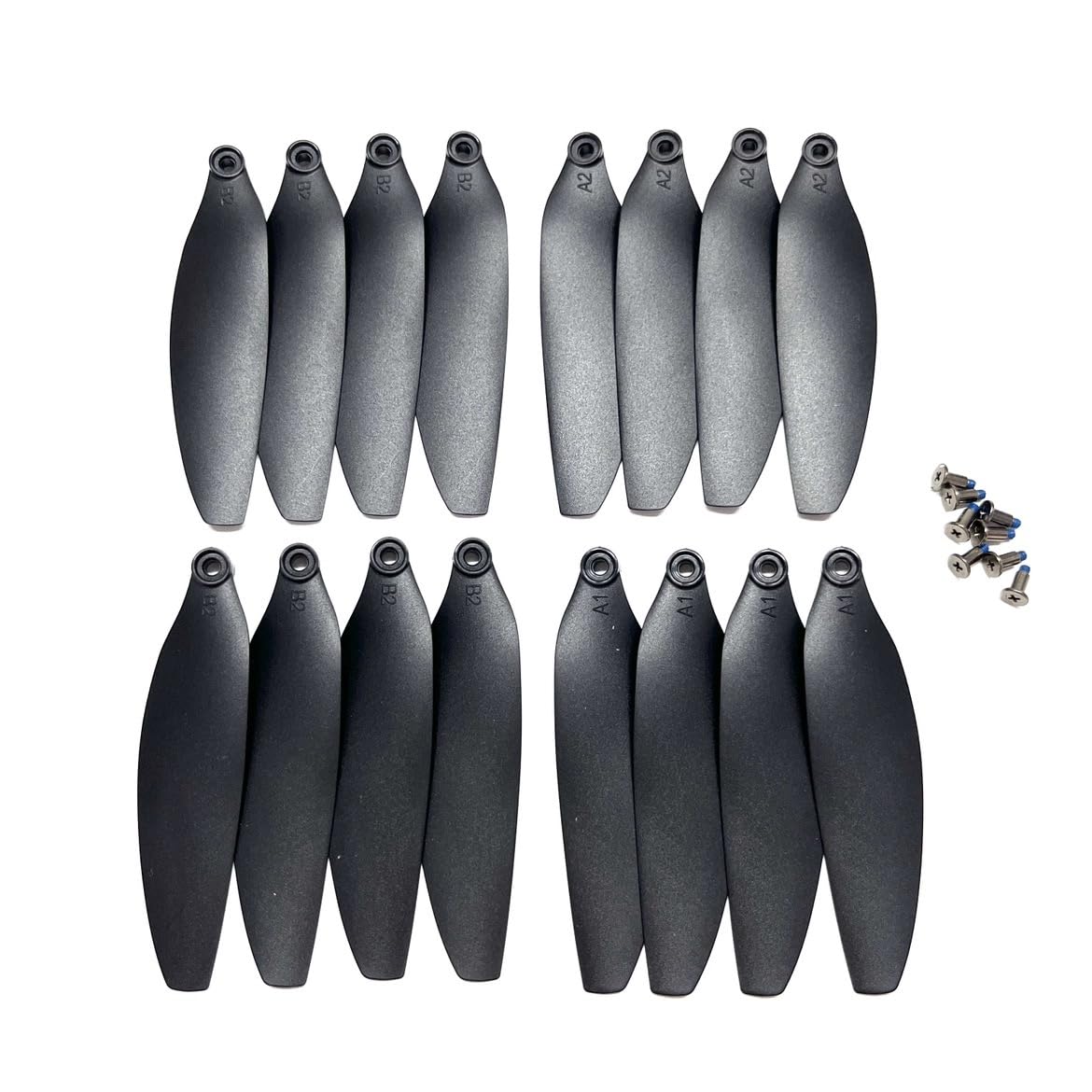 LXCOZED For ZLLRC for SG901 MAX for RC Drone Propellers Guard Blades SG901MAX Quadcopter Brushless Part Prop Accessory(2 SET PROP)