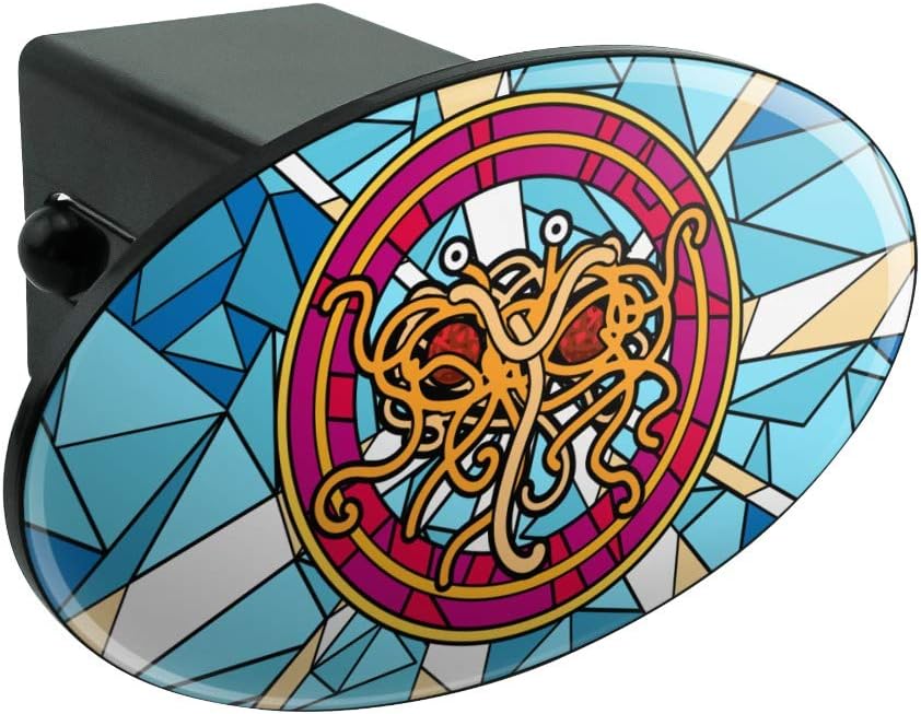 Four Leaf Clover Hitch Cover 2 Inch - Irish Luck Oval Trailer Tow Hitch Plug