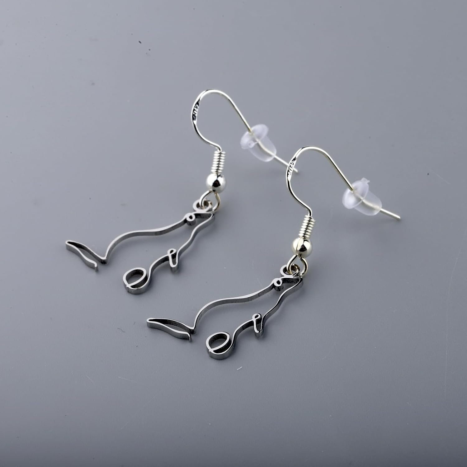 OKEYCH Ferret Lover Gift Ferret Shaped Design Earrings Ferret Jewelry Ferret Mom Gift Ferret Owner Gift Animal Lover Gift