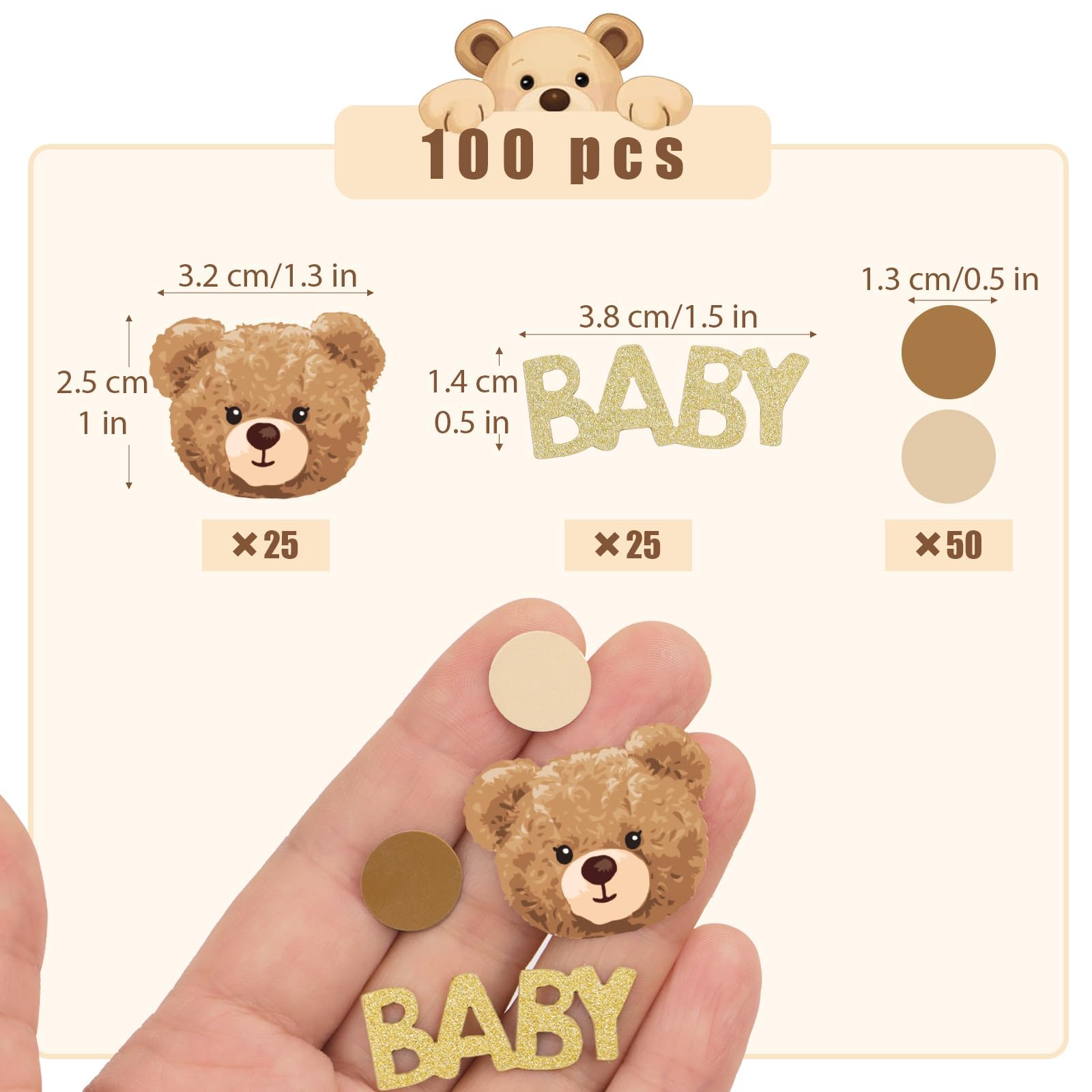 HOMOCONO 12pezzi Scatola Di Caramelle Forma Di Orso Scatole Per Imballaggio Di Caramelle Piccola Scatola Di Dolcetti Per Feste Per Shower Resistente e Leggera Design Accattivante Per Uso Pr