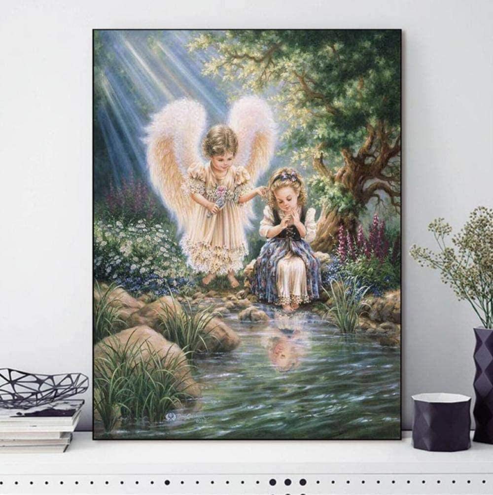 Fil de coton multicouche HD 5D pour broderie tapisserie demi-croix 40x50