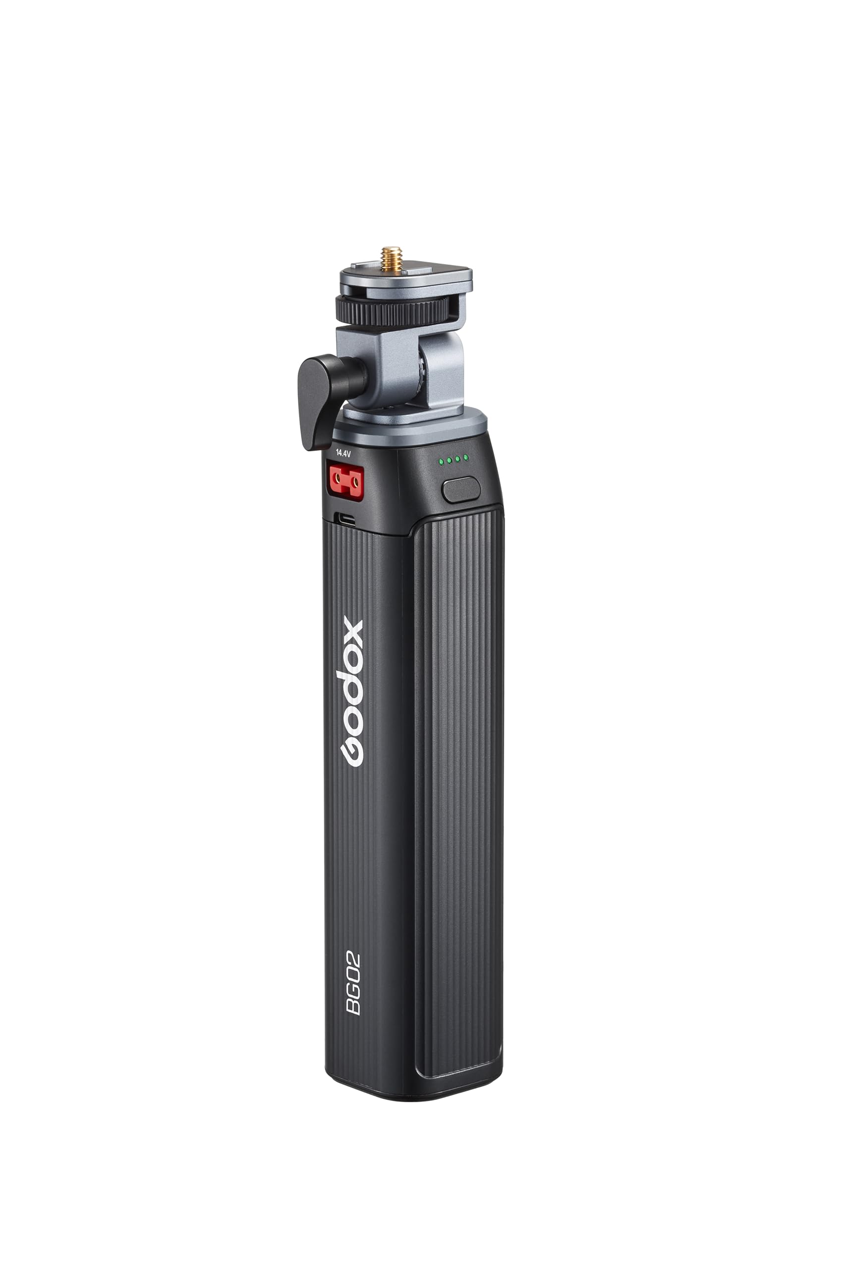 Godox BG02 Battery Grip, solution portable de 95 Wh pour Flash Godox AD100Pro, AD200 PRO II, AD300Pro et lumière vidéo LED ML100BI ML100R