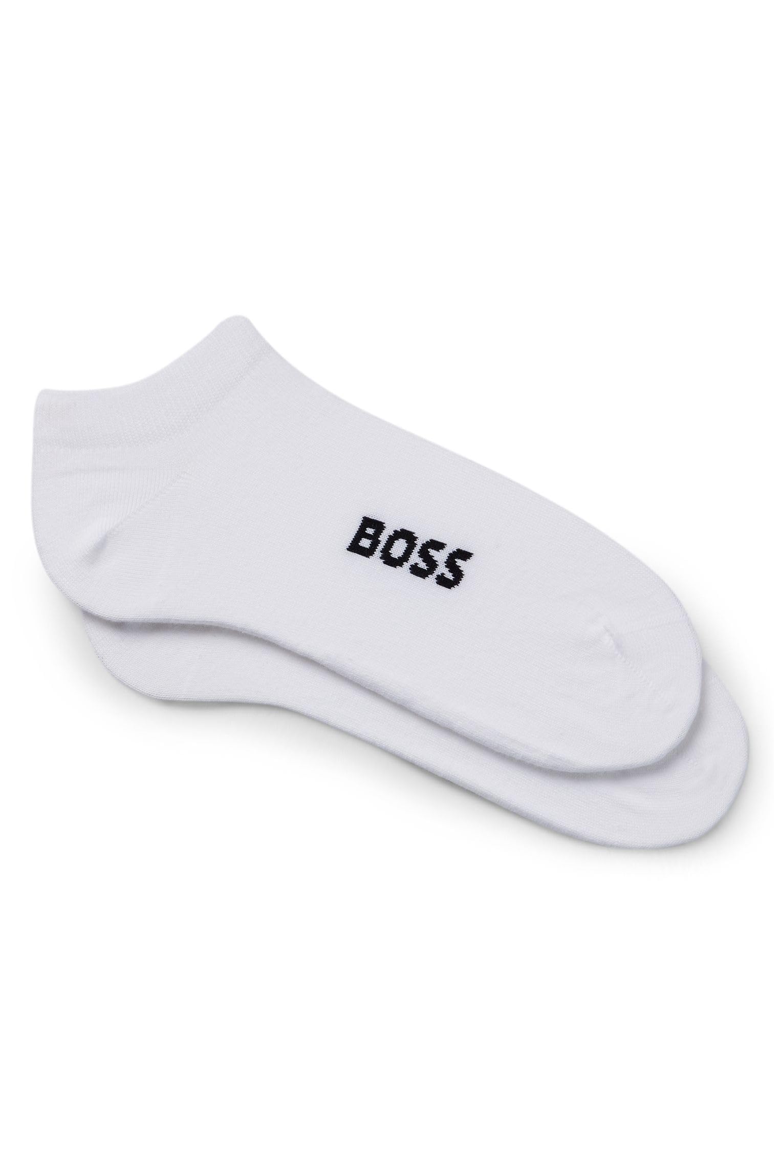 BOSS Women's 2P AS Logo CC W Ankle Socks, White100, 35-38