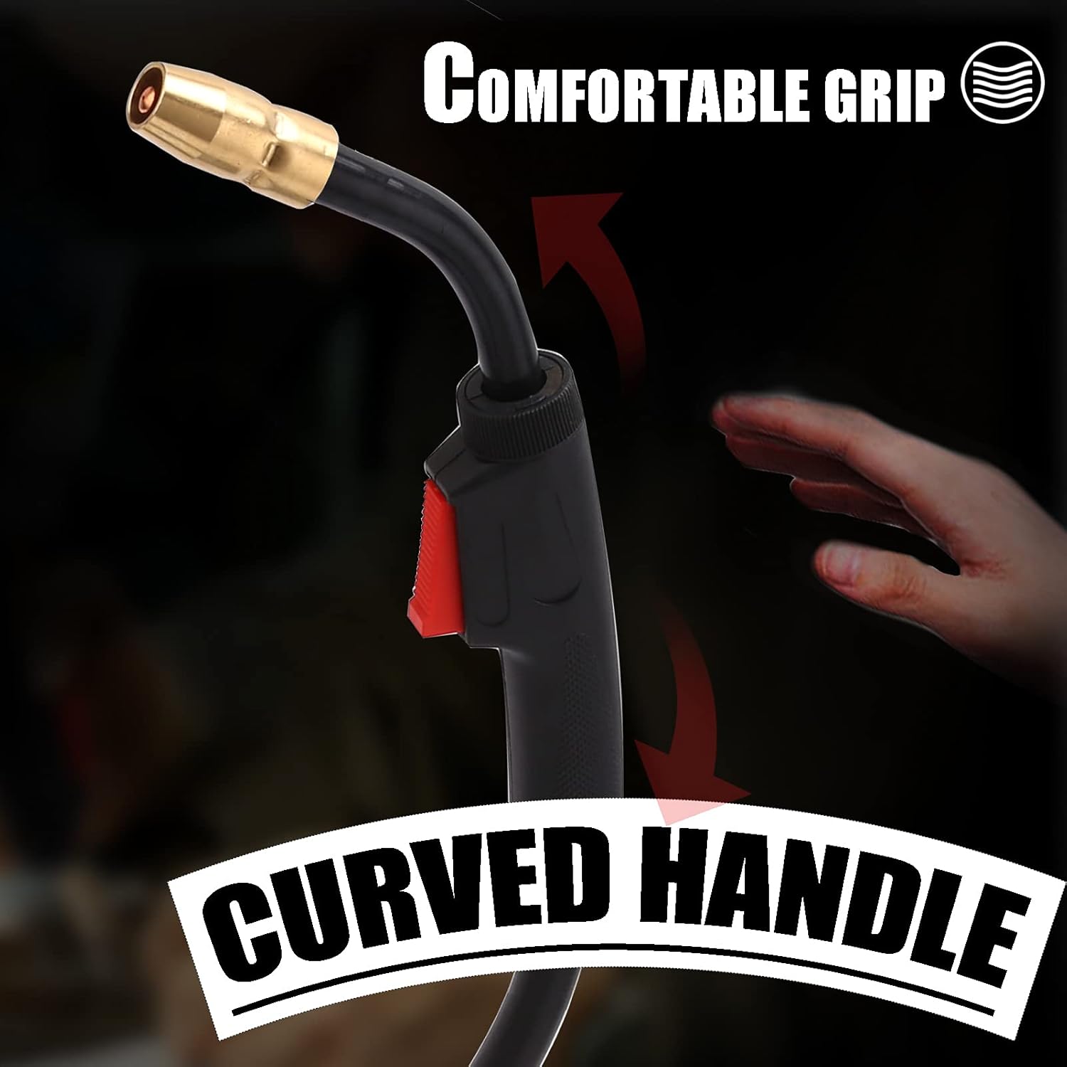 15FT M-150 M-15 M15 M150 MIG Welding Gun Welding Torch Stinger Replacement for Miller 150A,Millermatic 90, 35/120 / 130 / 130XP /135 / 140s / 150/175 / 180s /185,Hobart IronMan 210