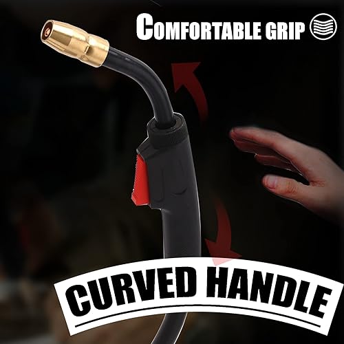 Miniatura 5 de Pistola de soldadura M-150 M-15 M-15 M150 M150 MIG de 15 pies de repuesto para Miller 150A, Millermatic 90, 35/120 / 130 / 130XP /135 / 140s /