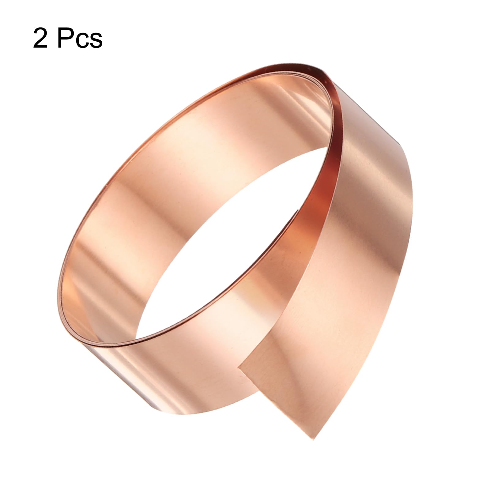 銅板 2枚セット Amazon | uxcell 2枚 銅板ロール0.4mm厚 銅フラッシング99.95%純銅