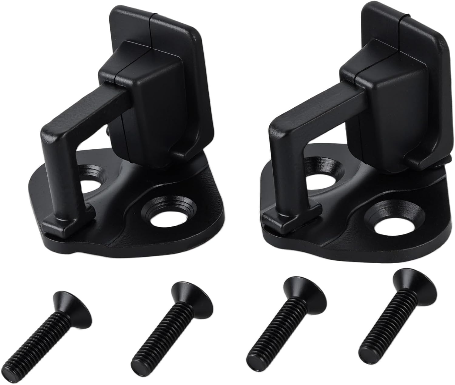 2PC Front Left Right Door Lock Striker Pin w/Bolts, Fit for Ford F150 & F250/ F350 Super Duty & F450 & F550 1999-2016, Single Cab Or Crew Cab Latch Mechani, Part #9L3Z-1522008-A 9L3Z1522008A