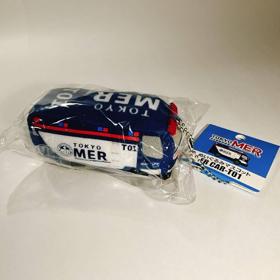 TOKYO MER T01 ぬいぐるみ TOKYO MER 走る緊急救命室 T01 車両 ぬいぐるみ マスコット