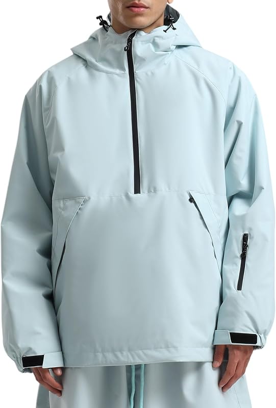 campera de nieve para hombre campera de esquí de snowboard holgada para mujer impermeable