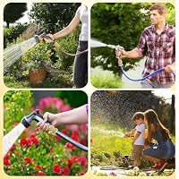 LXBCTOP 4 Stück Gartenschlauch Schnellverbinder, 1/2 Zoll Messing Schnellschlauch, Endverbinder Gartenschlauch für Rohr Verbinden Garten Outdoor Schlauch Autowaschen – Ansicht 7