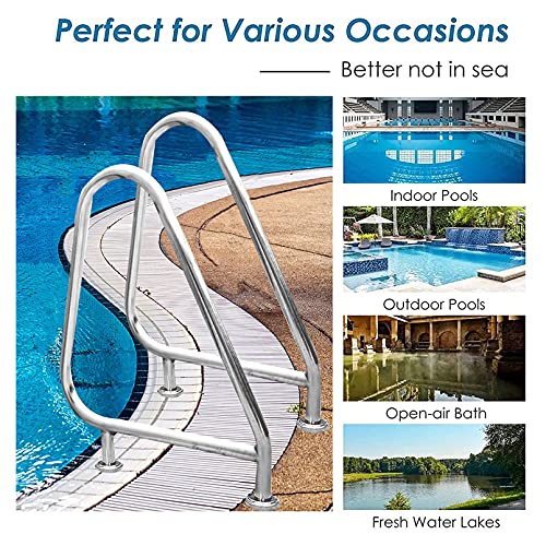Barandas para piscina de acero inoxidable JUN-Handrails miniatura 7