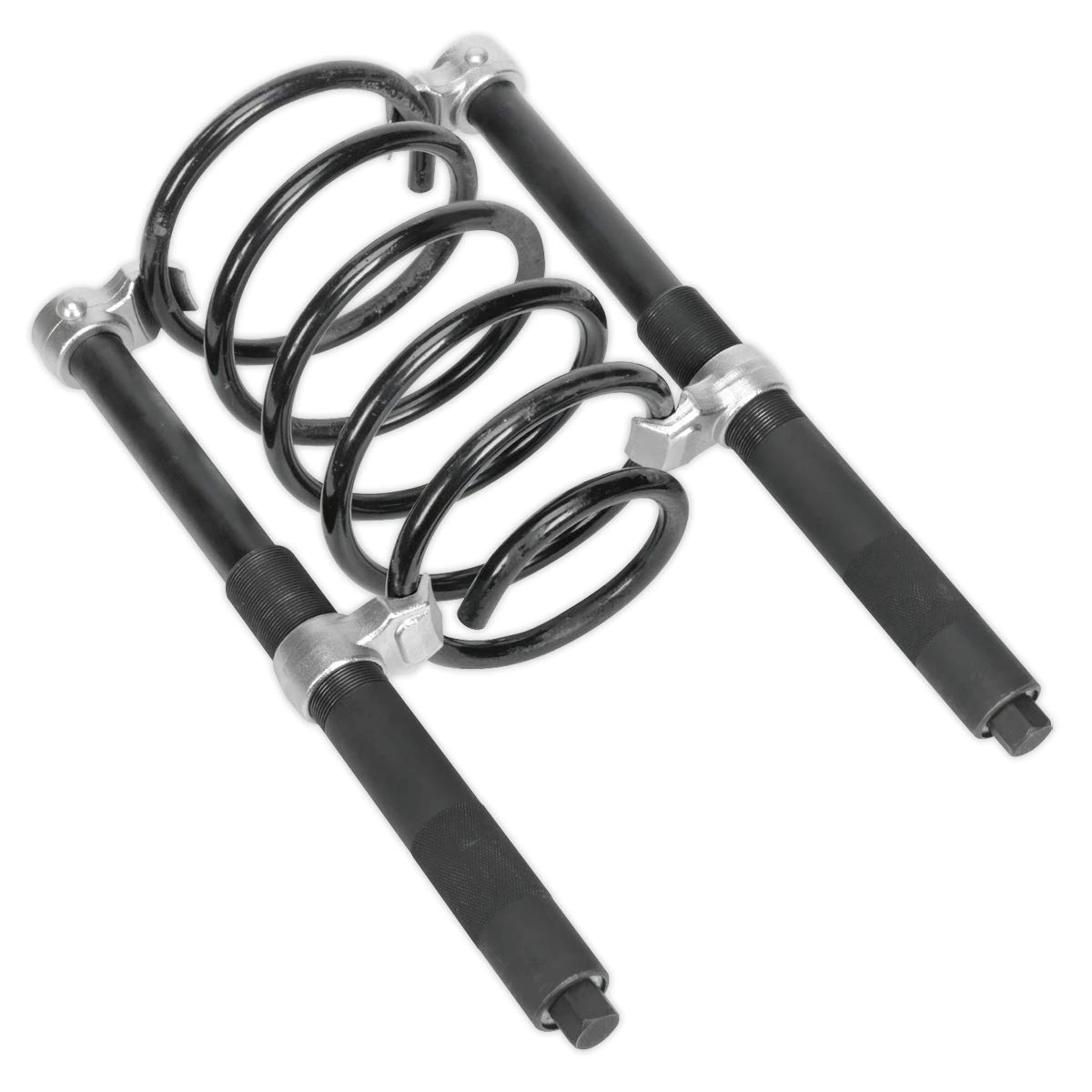 AK3845 Heavy-Duty Coil Spring Compressor Set, 1000kg/Pair, 64mm x 353mm x 84mm, 2 Pieces