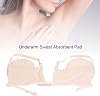 Underarm Sweat Pads for Women, Skin Color Breathable Underarm Sweat Vest, Reusable Armpit Sweat Pads with Adjustable Elastic Shoulder Strap, Washable Highly Absorbent Dress Shields for Underarms