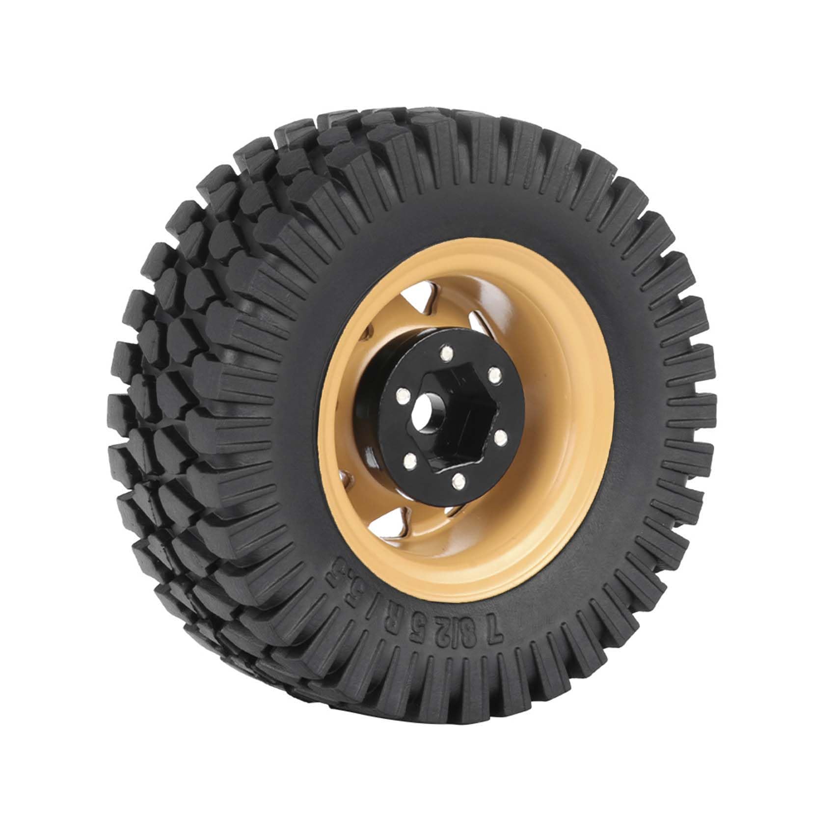 Amazon | LAFEINA 78mm RCタイヤとホイールセット、1.5インチ ビード